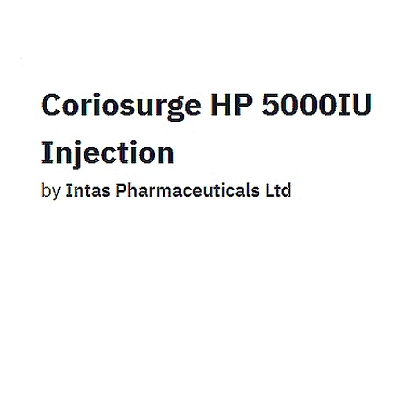 CORIOSURGE HP Human Chorionic Gonadotropin Injection