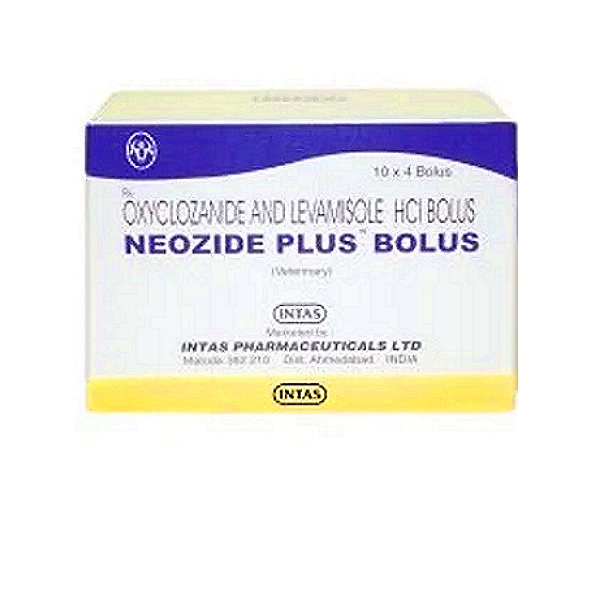 NEOZIDE PLUS Oxclozanide & Levamisole Bolus