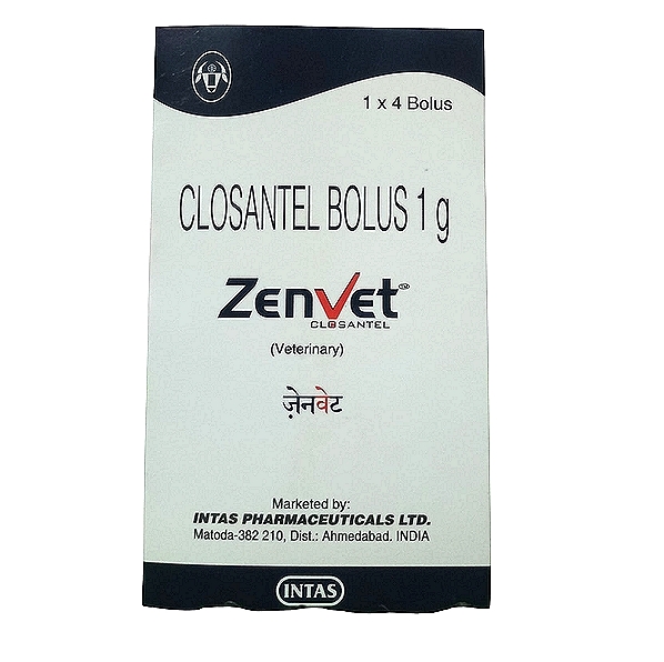 ZENVET Closantel Bolus 1 g